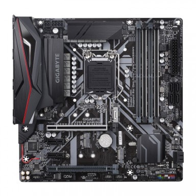 Placa de baza GIGABYTE Z390 M Gaming, 4*DDR4, PCIE 3.0, 6*SATA, DVI, HDMI, Socket LGA 1151 v2